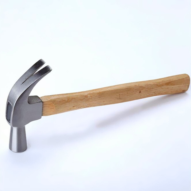 British Type Carbon Steel Hand Claw Hammer with Chestunt Wood Handle (XL0031-2)