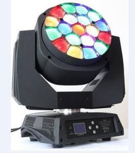 Quality Party City RGBW 4in1 15W 19PCS Big Bee Eye LED Moving Head Light Zoom wholesale