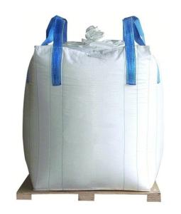 Quality 50-110cm FIBC Jumbo Bag Big 1000kg PP Woven Cross Angle Loop wholesale
