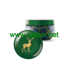 Quality Accept OEM order 2.5oz mini travel candle tin vessels wholesale