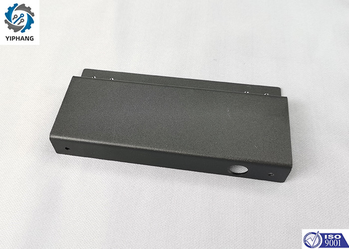 Precision Custom Sheet Metal Mounting Brackets 2mm Mild Steel Black Metal Brackets