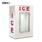 1841L Outdoor Ice Merchandiser Freezer Air Cooling Stainless Steel Dipping