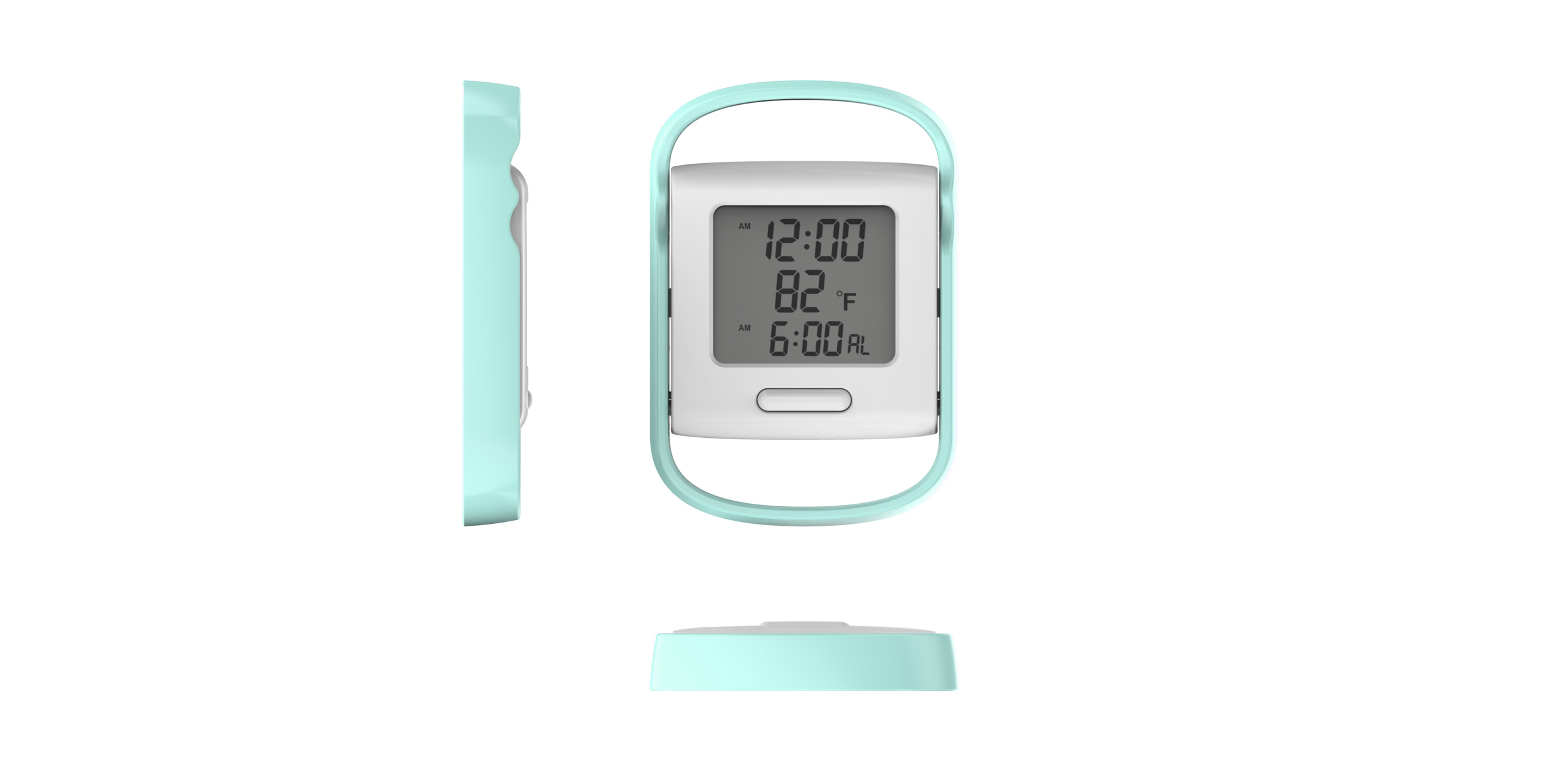 Rowgee Battery Powered Digital Clock Smart Digital Clock For Students School