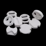 Corrosion Resistant Hardness 12.9Gpa Alumina Ceramic Valve Dics For Cartridge