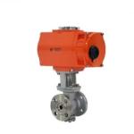 SS Explosion Proof Electric Actuator DN50 Flanged Floating Ball Valve Actuator