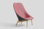 New design colors fabric Leisure high back chaise Lounge chair Uchiwa reception