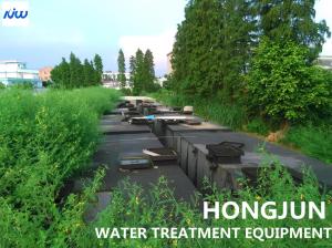 Quality PLC 200T/D Underground Sewage Package Water Treatment Plant wholesale