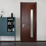 Eco Friendly 7mm Veneer Flush Fire Door Soundproof