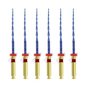 Quality Heat Activated Dental Rotary Files Dental Endodontic Nickel Titanium Blue File wholesale