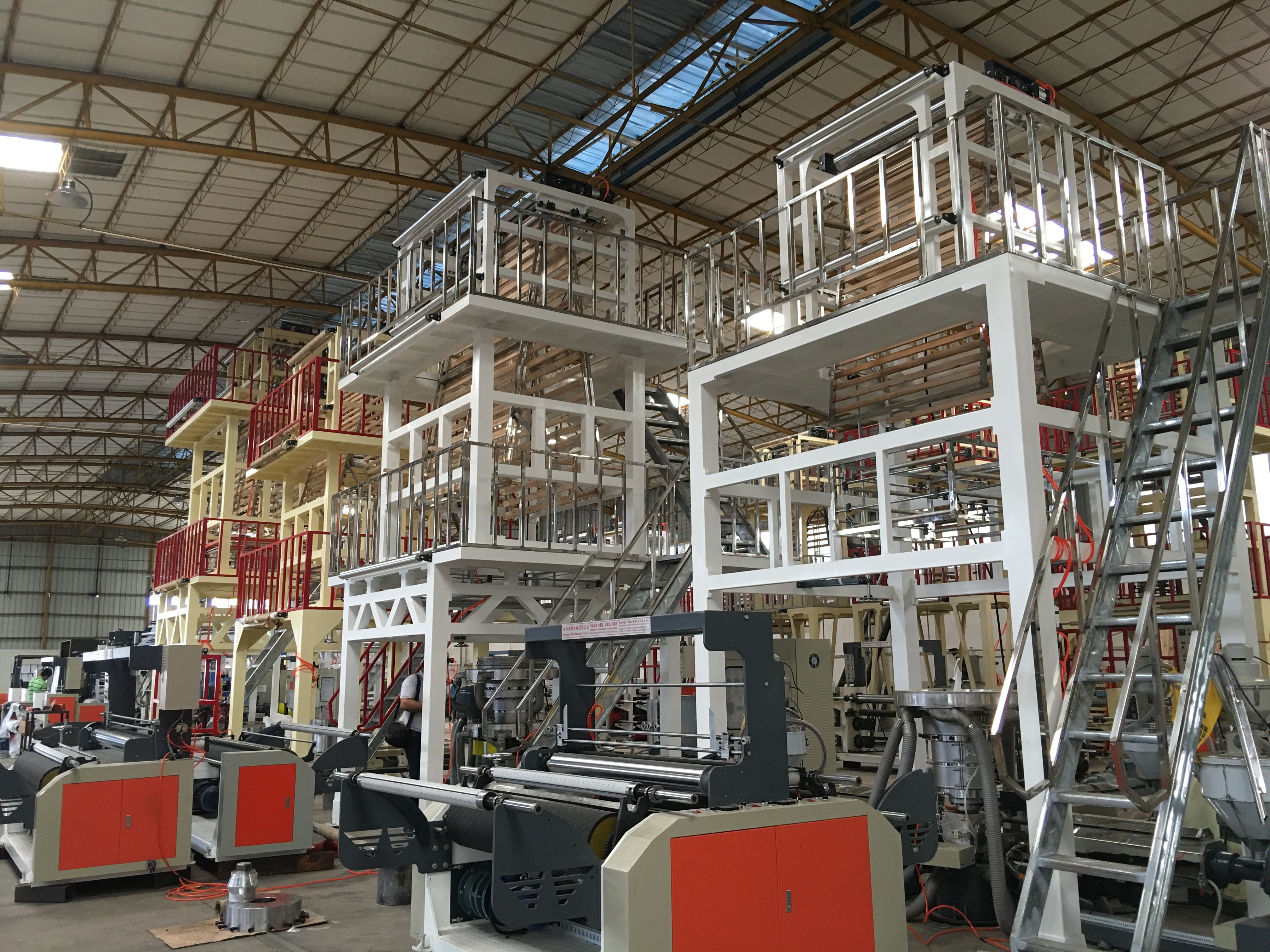 Mini Plastic HDPE Monolayer Extruder Machine Single Screw