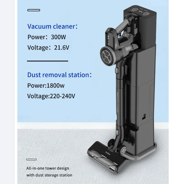 Self Empty Dustbin Stick Vacuum Cleaner 28kpa
