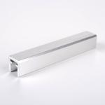 Frameless Balustrade Aluminum Handrail Profiles U Channel Glass Railing