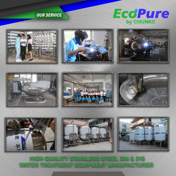 Carbon / Sand Filter Housing Filter Vessle For RO System Pretreatment Equipment