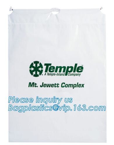 Biodegradable Waterproof Travel Drawstring Bag Shoe Laundry Underwear Makeup Storage Pouch Backpack Laundry Bag bagease