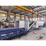 Streamlined PET Bottle Washing Line 490kw Industrial Plastic Recycling Machine