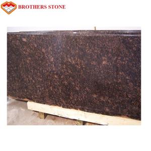 Quality Beautiful Polished Granite Stone , Natural Tan Brown / English Brown Granite Slabs wholesale