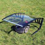 Fashionable Glass Robot Mower Garage High Impact Strength Strongly Sustain