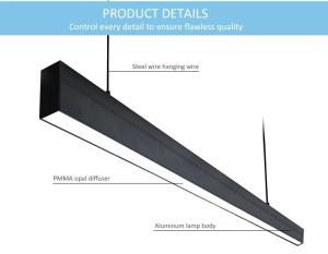 Quality High End Modern Indoor LED Chandelier Light 110° Beam Angle For Meeting Room wholesale