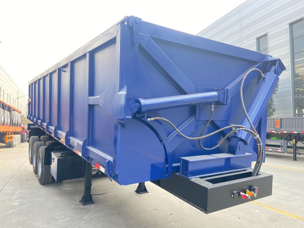 Customized 3 Axles Dump Trailer Wholesale Supplier with Cheap Price Truck Semi Dump Trailer