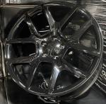 Fits 24" RAM Limited Gloss Black All Season Tires Wheels Rims For 1500 5x139.7