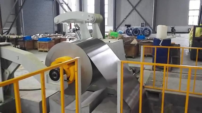 Heavy Duty ZTZG 0.5~10mm Steel Coil Cut To Length Line Sheet Metal Slitter Machine