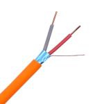 ExactCables UL1424 Bare Copper Wire 1.5mm 2 Core Shield Fire Cable Fire Rated