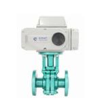Exd II Bt4 PTFE Sealed material Dn80 3 Inch Stainless Steel 380V Electric