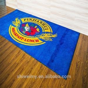Quality Customized Design nylon brand logo door mat wholesale