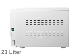 Quality Class B Autoclave Dental Instruments Steam Sterilizer 23 Liter wholesale