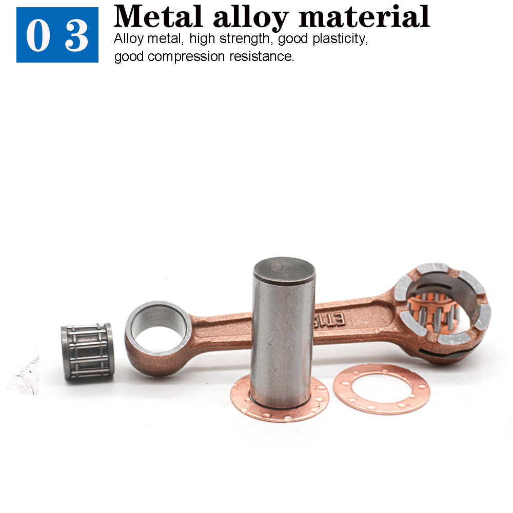 Generator Bearing Connecting Rod Kit Forging Metal Parts Manufacture