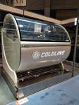 CFC Free Sliding Door Ice Cream Display Freezer 16 Pans