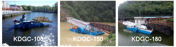0.6m Water Weed Harvester Boat Aquatic Weed Cutting Machine