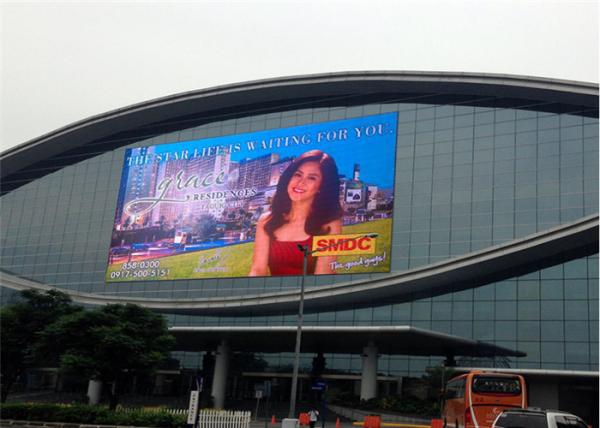 Durable Outdoor Waterproof Led Screen , Full Color Outdoor Advertising Led