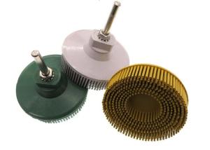 Quality 3m Tapered Bristle Disc Radial Bristle Brush Disc 75mm with Shank wholesale