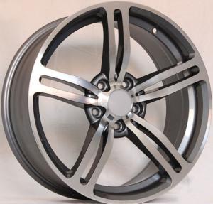 Quality 20inch Staggered Rims For BMW M5/ Gun Metal Machined Customized Forged Aluminum Alloy Rims wholesale