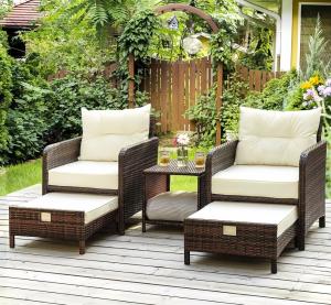 Quality Garden Rattan Outdoor L Shaped Sofa Customized Sizes Patio Furniture Sets Garden Rattan Outdoor L Sofa wholesale