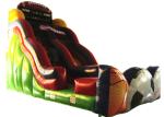 Exciting Inflatable commercial dry slide football sport games themed inflatable