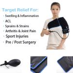 Relief Pain Swelling Tennis Elbow Ice Compression Wrap Golfers Elbow Epicondylit