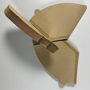 Quality Cone Shaped Disposable Coffee Filter Paper 12.5x16.5 cm wholesale