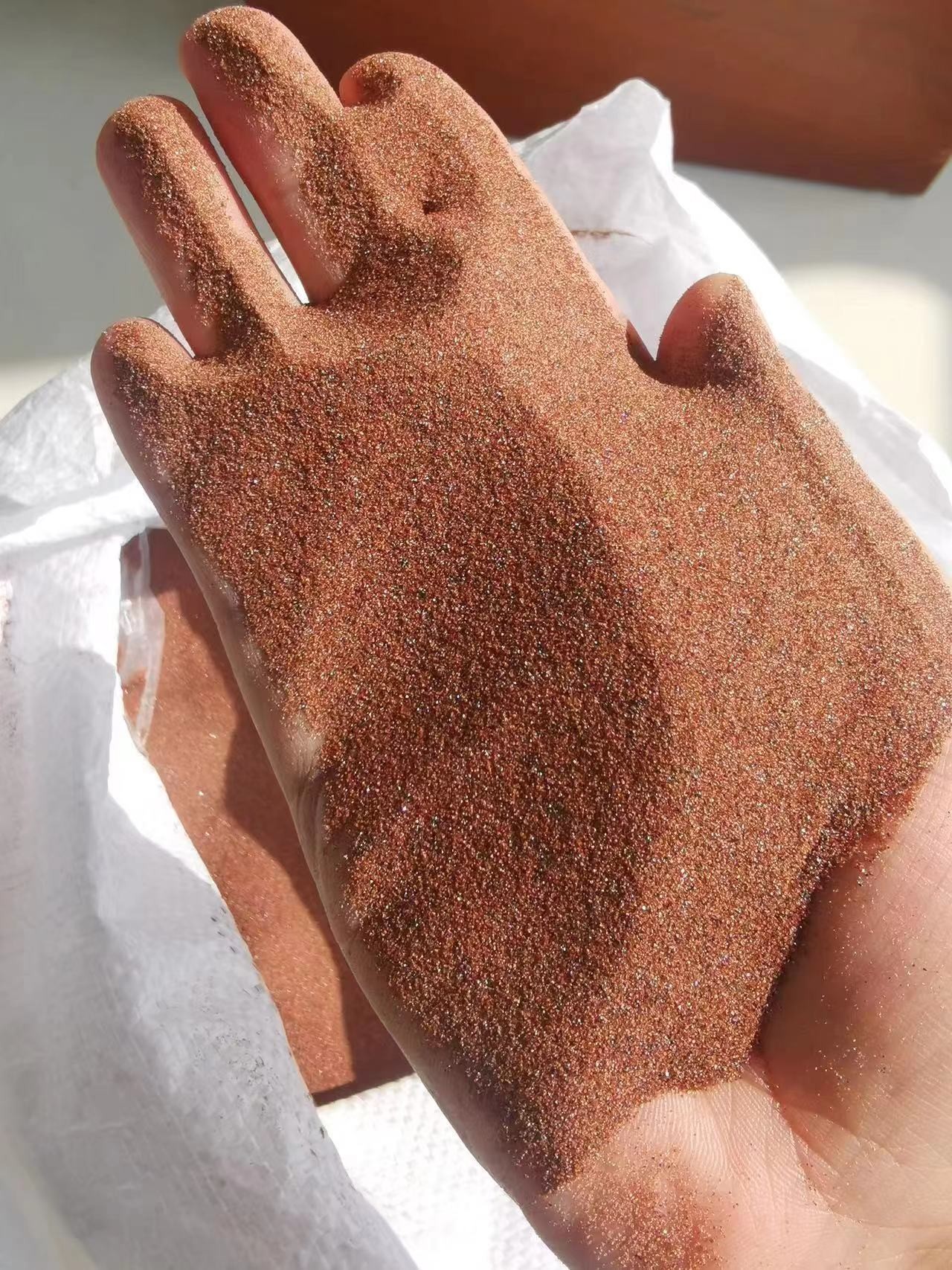 80 Mesh Water Jet Cutting Abrasive Sand Garnet Sand Nylon Sand