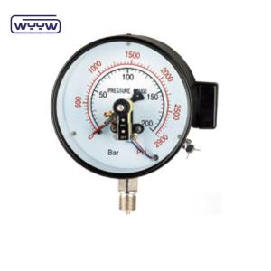 Quality Hydraulic Electric Contact Pressure Gauge Manometer 1.6% Accuracy wholesale