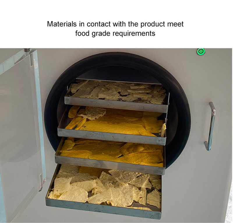 Vegetable Fruit Processing Machine Lyophilization Vacuum Freeze Dryer