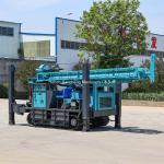 200m Hydraulic Crawler 58KW Diesel Powered Water Well Drilling Rig
