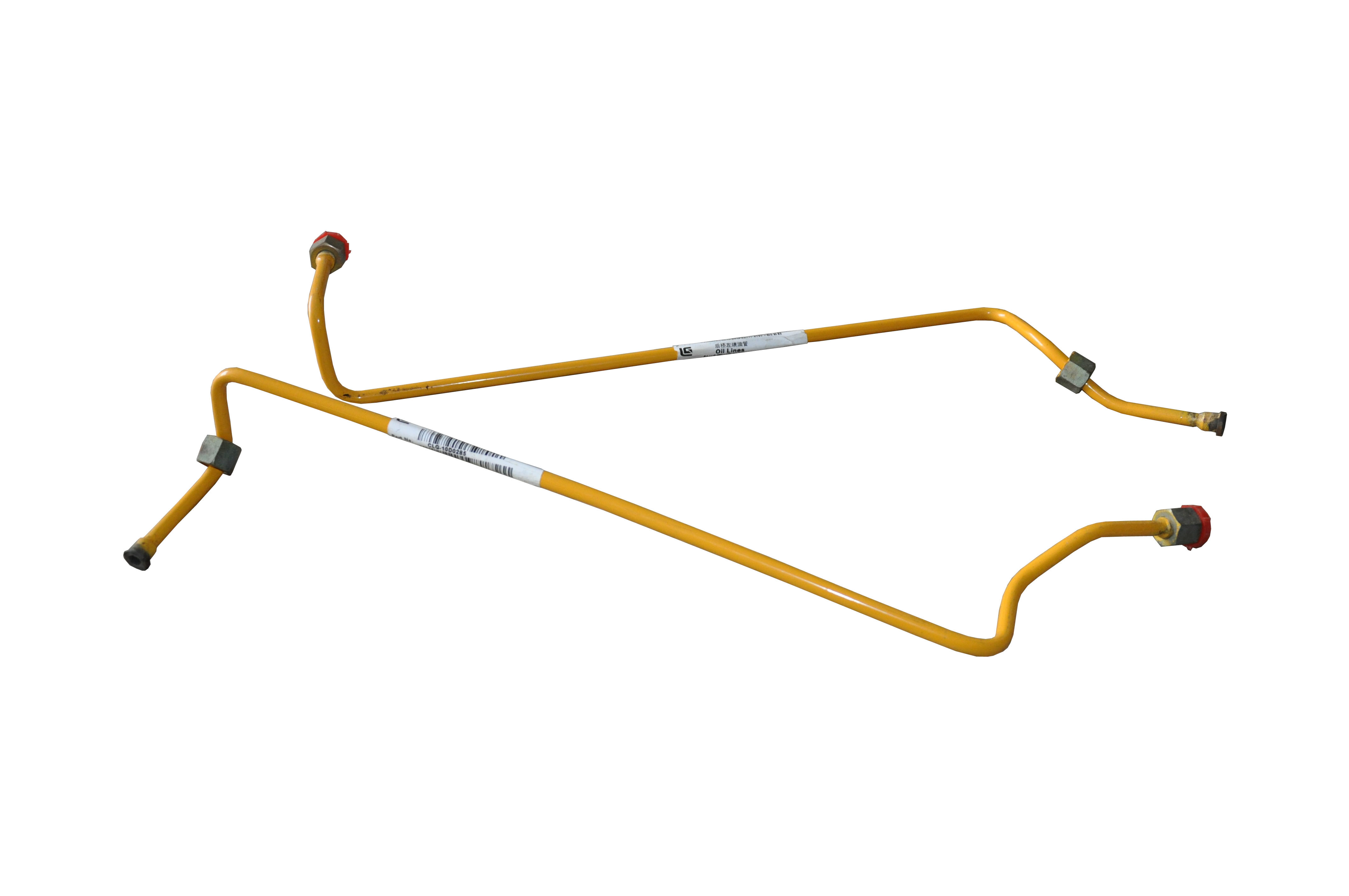 10D0285 Rear Axle Right Oil Pipeline for Wheel Loader Spare Parts