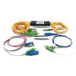 WDM 1310 / 1490 / 1550nm Fiber Optic Coupler For FTTx