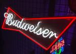 Handmade Budweiser neon light signs for business home bars and game rooms
