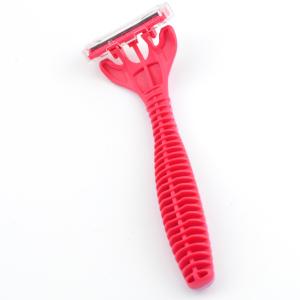 Quality High Quality Woman Face Razor 3 Blade Disposable Shaving Razor wholesale