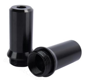 Quality Stainless Steel Brass Precision CNC Turning Parts ISO9001 Oxide Black wholesale