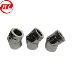 SS304 30 Degree Triple Wall Stove Chimney Pipe Elbow