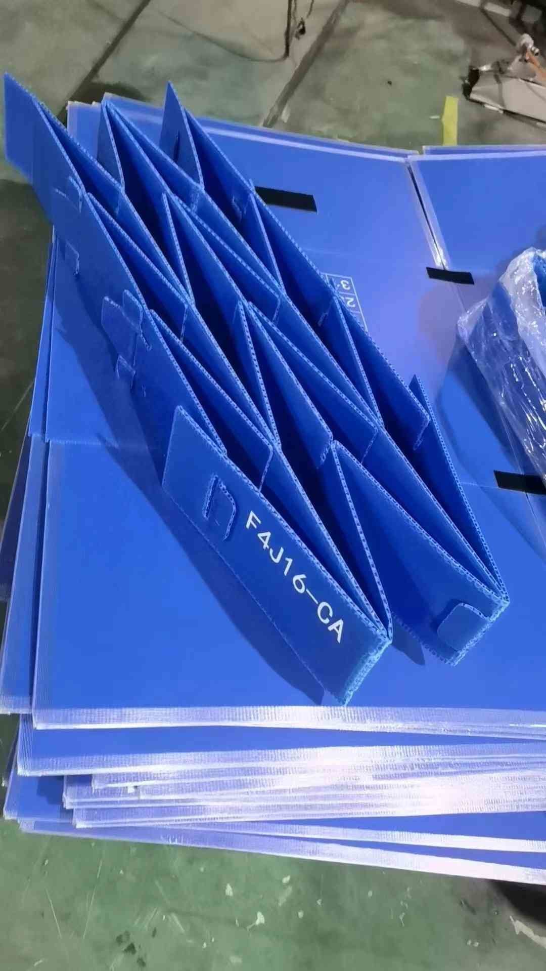 Plastic Dividers Box Turnover PP Hollow Sheet Anti Pressure Shakeproof